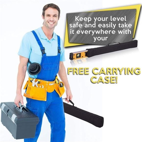 24-Inch Professional Digital Magnetic Level -IP54 Dust and Waterproof Electronic - Picture 5 of 6